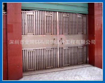 不锈钢大门1